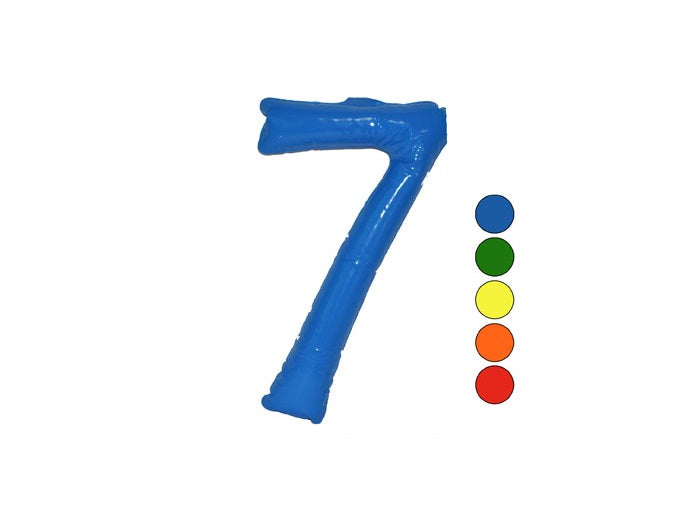 '7'' chiffre gonflable 35cm