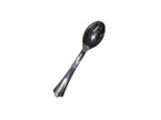 lot de 12 cuillères en plastique 16cm argent