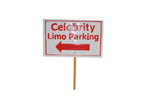 panneau entrée celebrity parking 29cm
