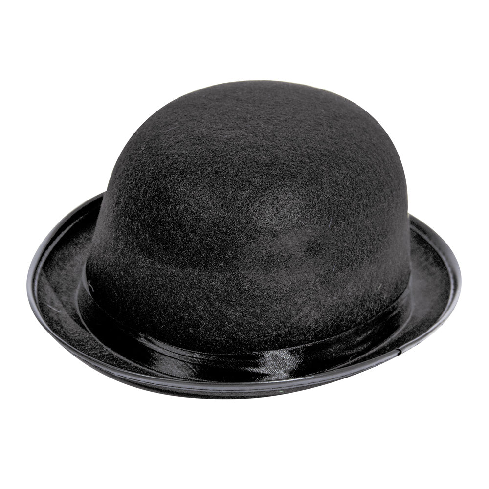 CHAPEAU MELON FEUTRE NOIR
