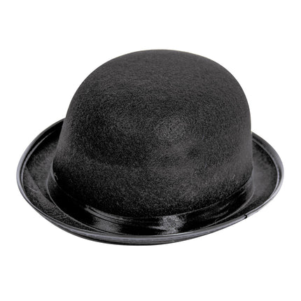 CHAPEAU MELON FEUTRE NOIR