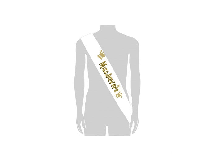 écharpe miss univers 1m50