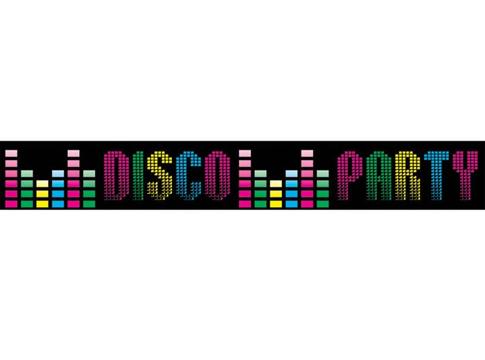 cordon de sécurité disco party vu-mètre 6m10