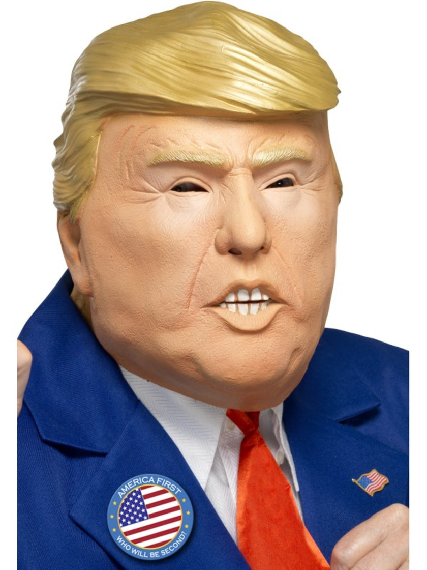 Masque président blond des États-Unis adulte
