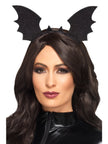 Serre-tête chauve-souris noire femme