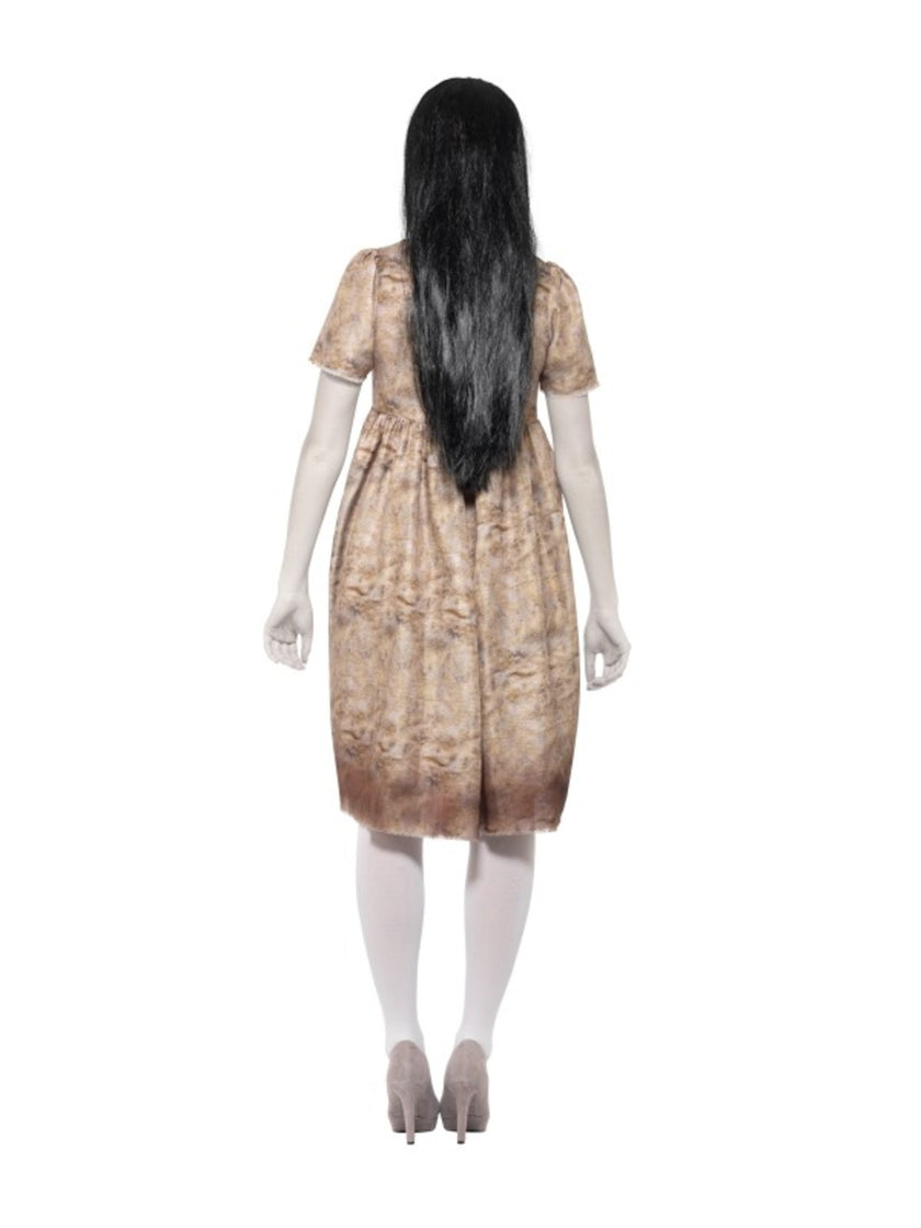 Déguisement esprit malveillant gris femme