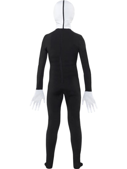 Déguisement Slenderman seconde peau enfant