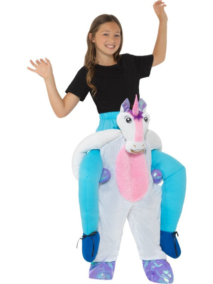 Déguisement porte-moi licorne blanche enfant