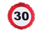 ballon anniversaire aluminium 55x45cm 30 ans