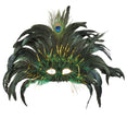 Loup paons femme