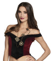 Collier steampunk engrenages dorés