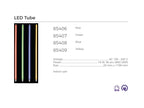 tube néon led jaune ac185-265v t8 16w 1.2m