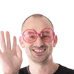 LUNETTES HIPPY ROSES GEANTES