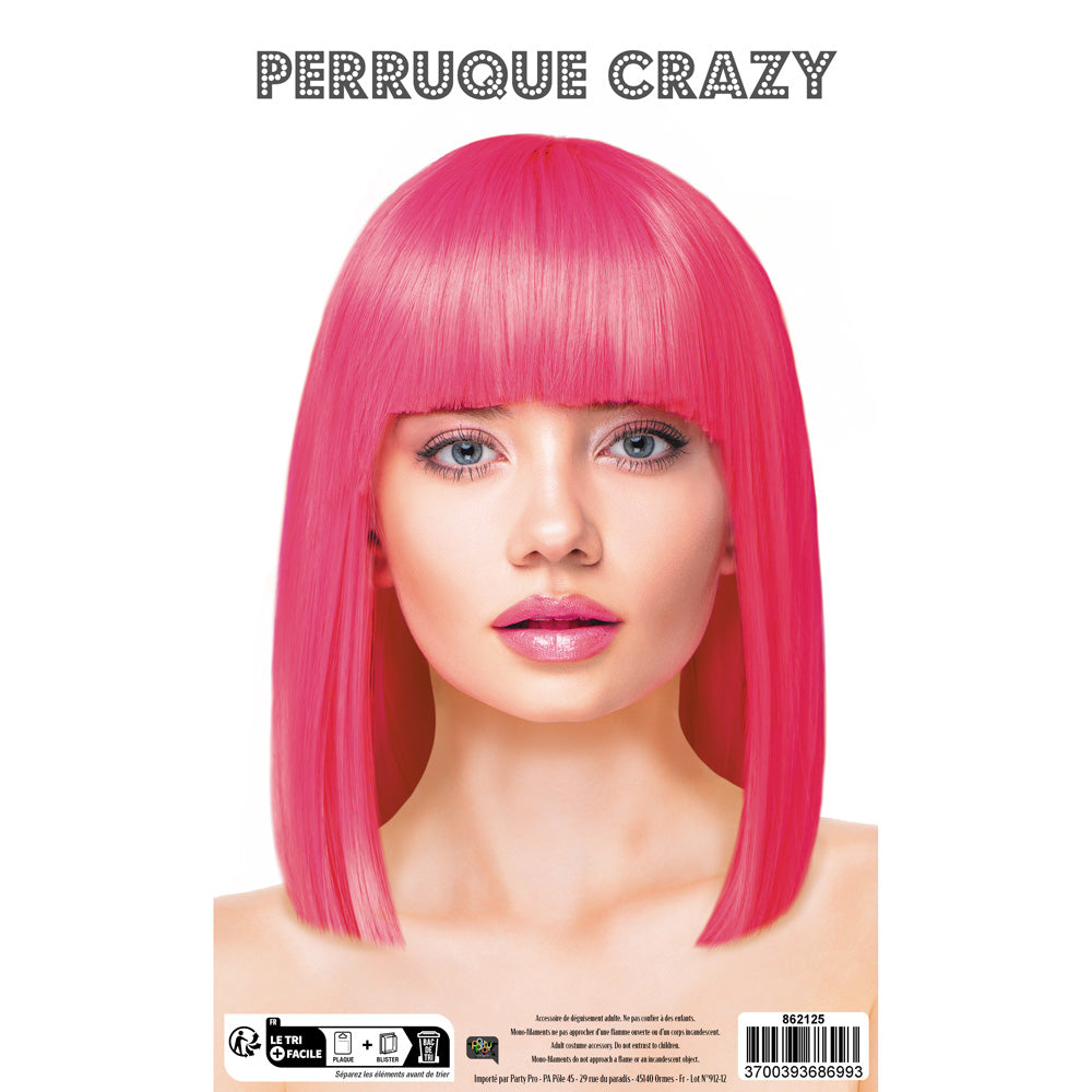 PERRUQUE CRAZY ROSE