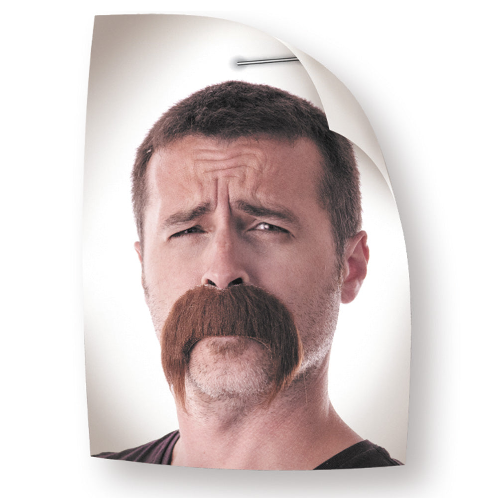 MOUSTACHE KEKE MARRON