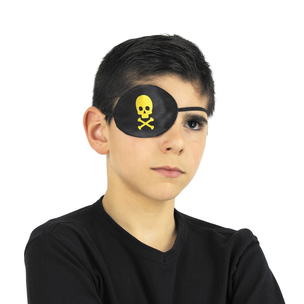 CACHE OEIL PIRATE TISSU ENFANT