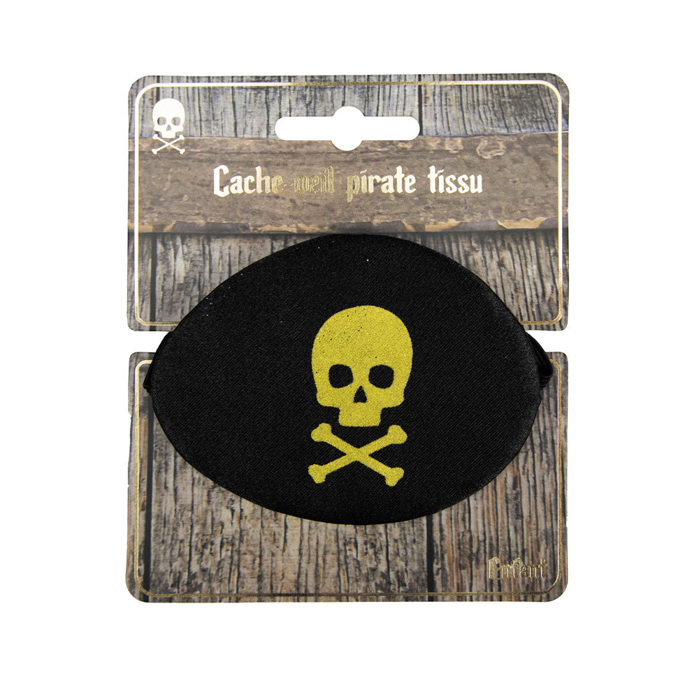 CACHE OEIL PIRATE TISSU ENFANT