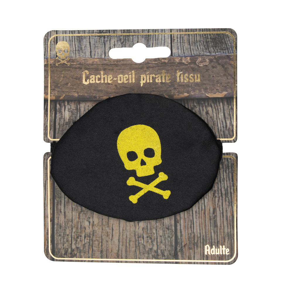 CACHE OEIL PIRATE TISSU