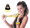 BRACELET PERLES JAUNE