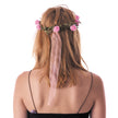COURONNE DE FLEURS ROSES