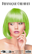 PERRUQUE CABARET VERTE NEON