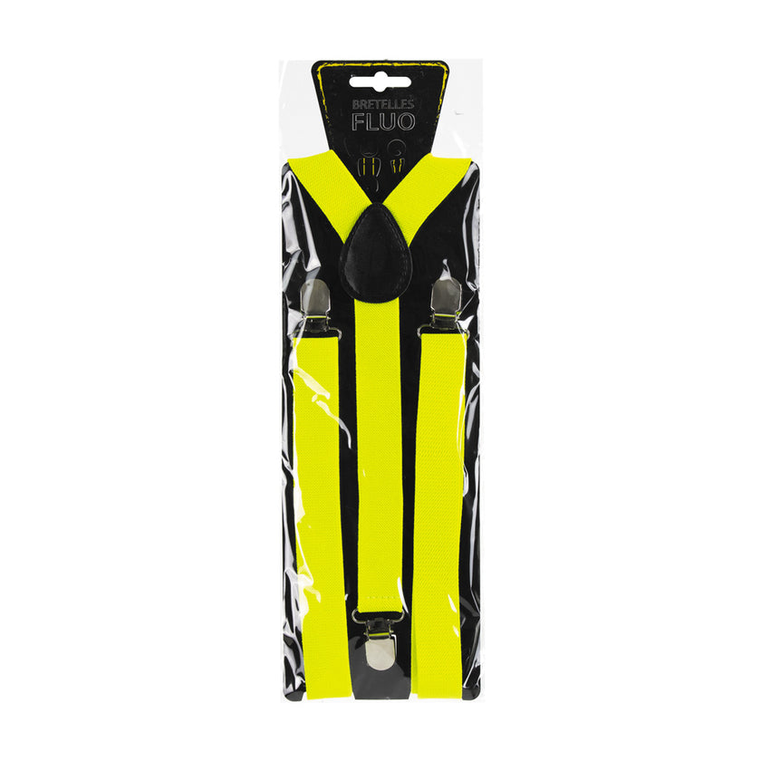 BRETELLES FLUO JAUNES