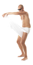 PANTALON STRIPTEASEUR BLANC