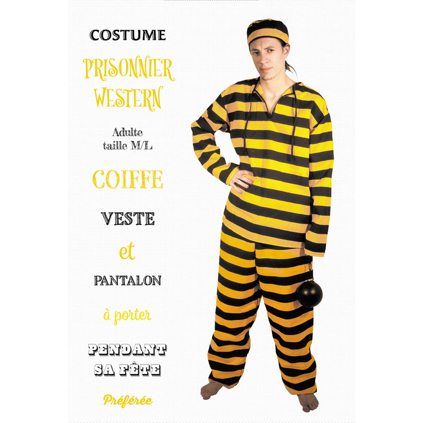 COSTUME PRISONNIER WESTERN