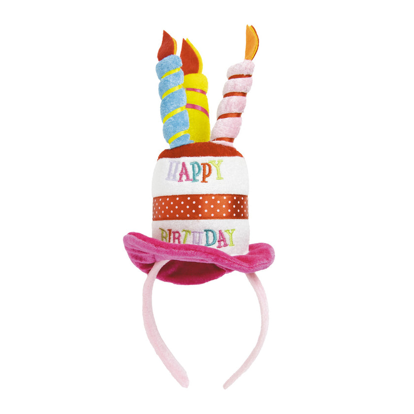 SERRE TETE CHAPEAU HAPPY BIRTHDAY