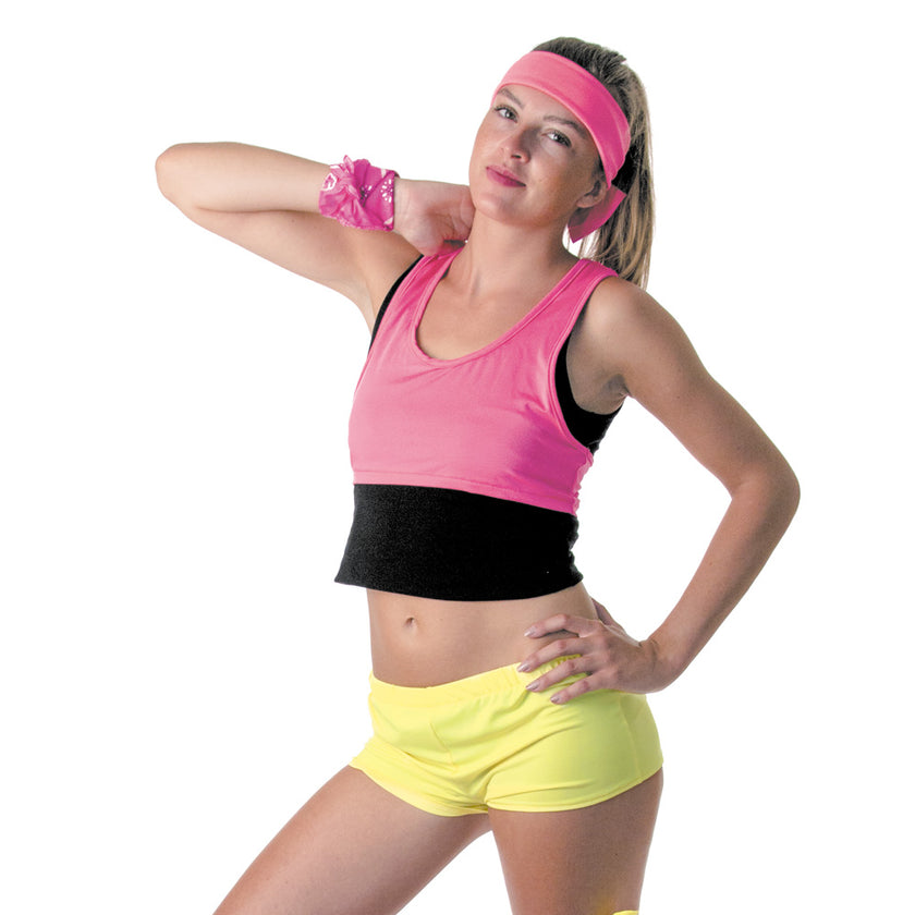 MINI SHORT FLUO JAUNE