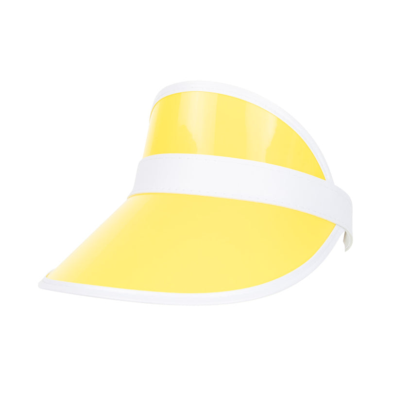 VISIERE POKER FLASH JAUNE