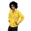 CHEMISE DISCO JAUNE