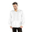 CHEMISE DISCO SATIN BLANC