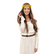 PENDENTIF HIPPIE ARGENTE 6.5CM