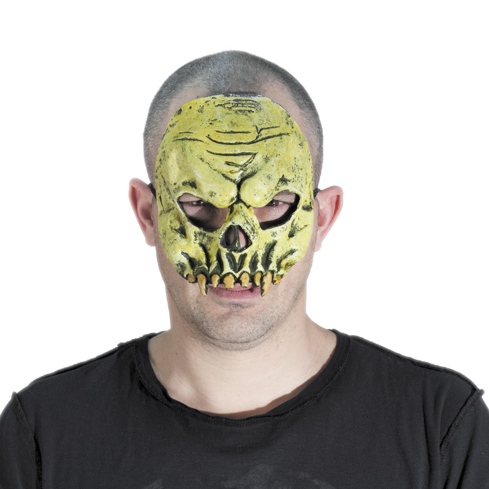 DEMI MASQUE TETE DE MORT VINYL