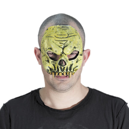 DEMI MASQUE TETE DE MORT VINYL