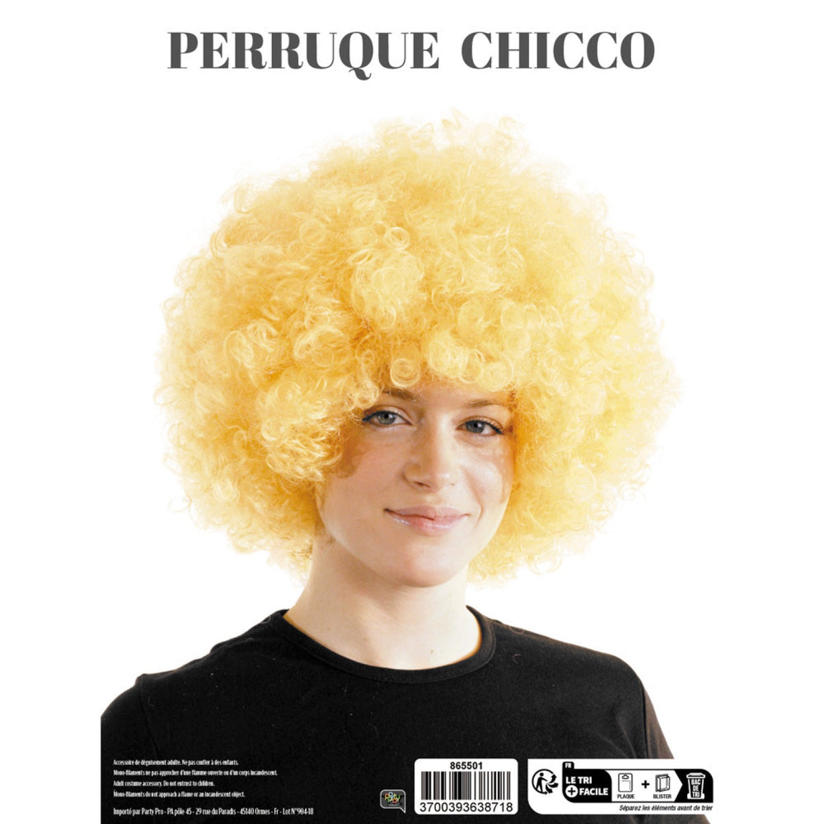 PERRUQUE CHICCO180 BLONDE