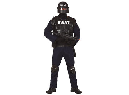 déguisement de policier swat 5pcs homme