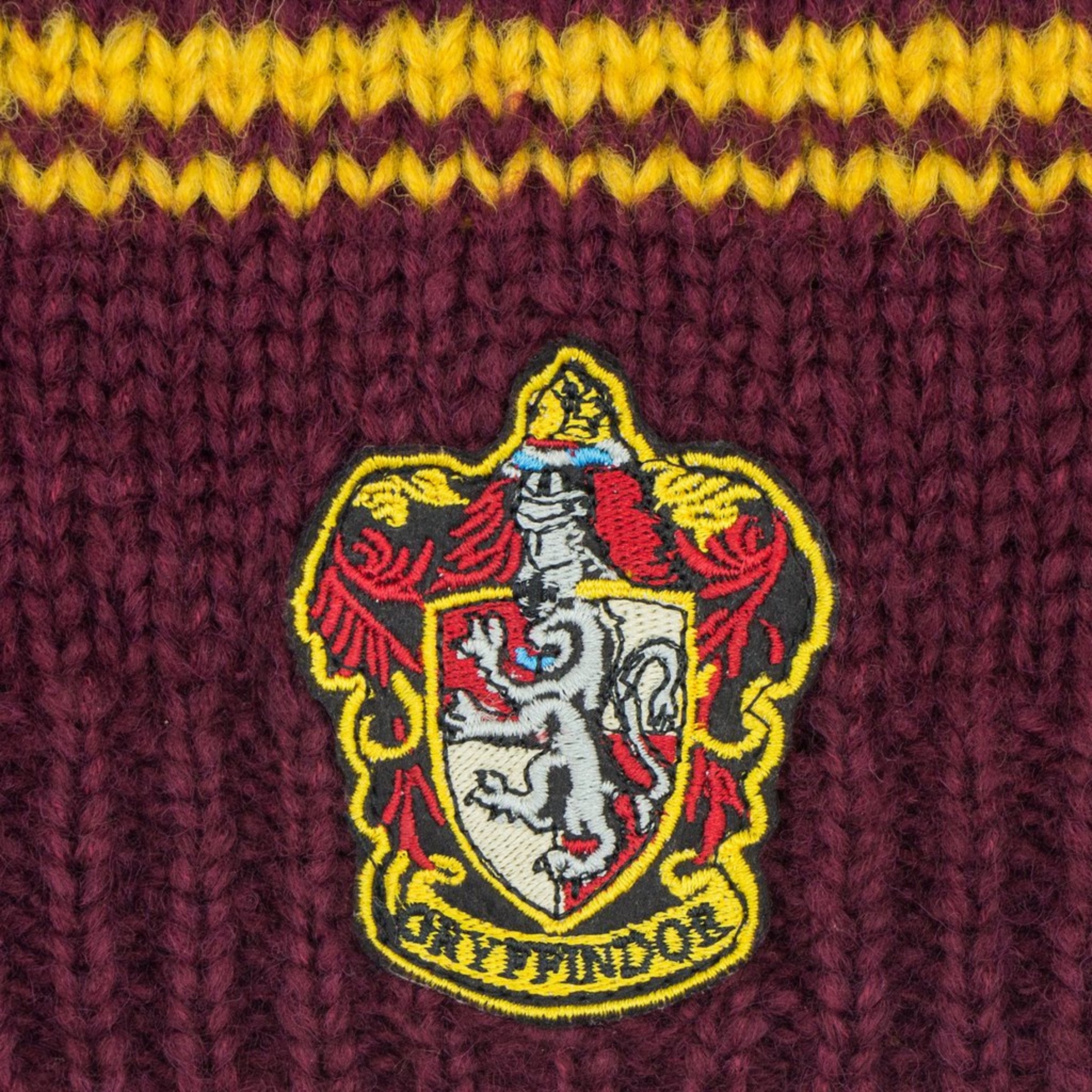 Bonnet slouchy beanie Gryffondor bordeaux - Harry Potter