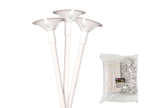lot de 200 baguettes/sticks biodégradables pour ballon 30cm