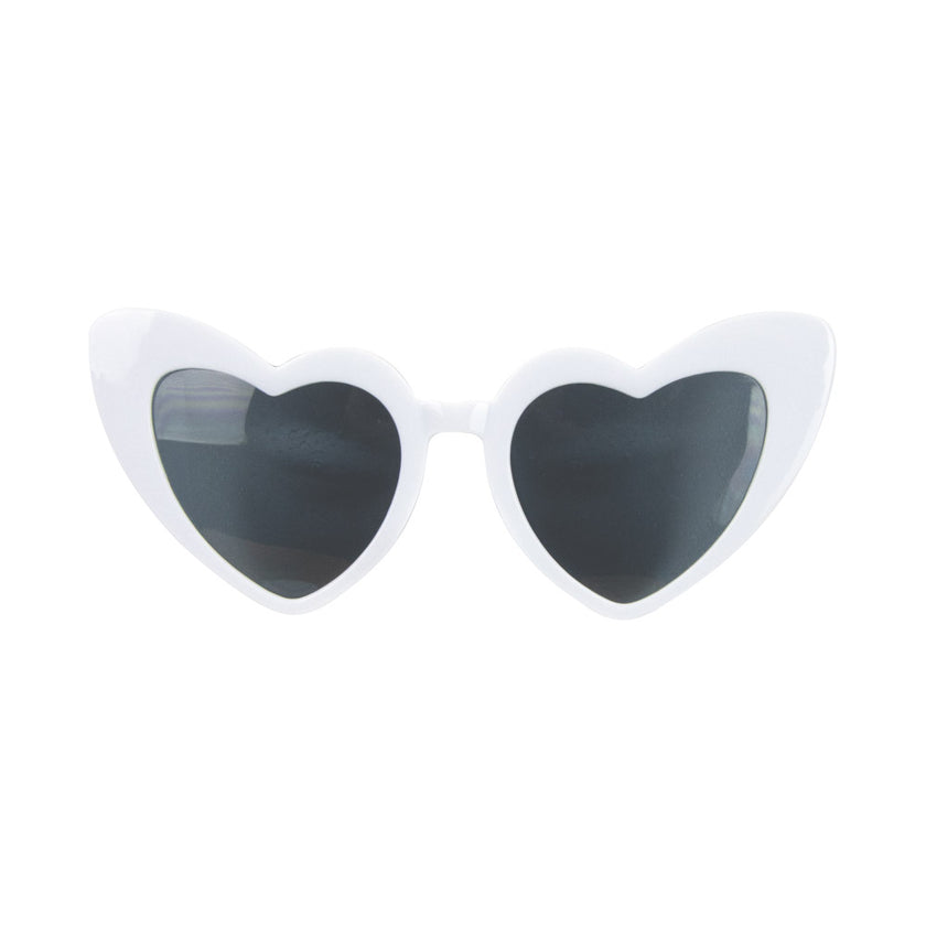 LUNETTES VINTAGE COEUR BLANCHES
