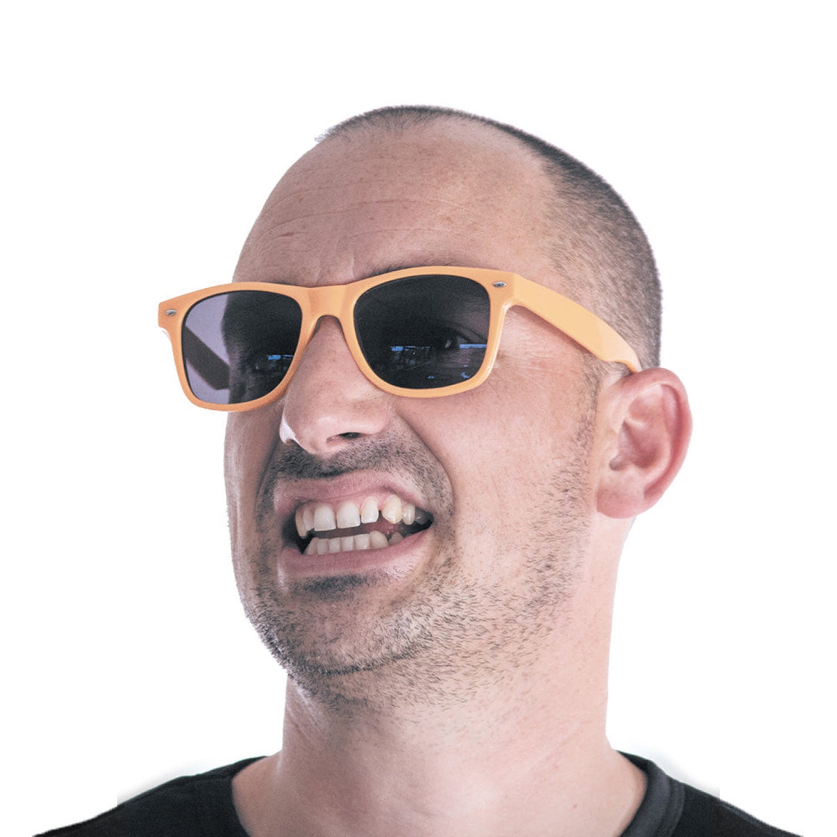 LUNETTES FLUO ORANGES