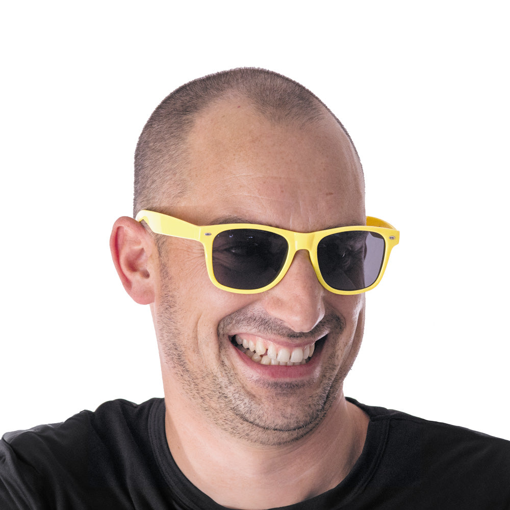 LUNETTES FLUO JAUNES