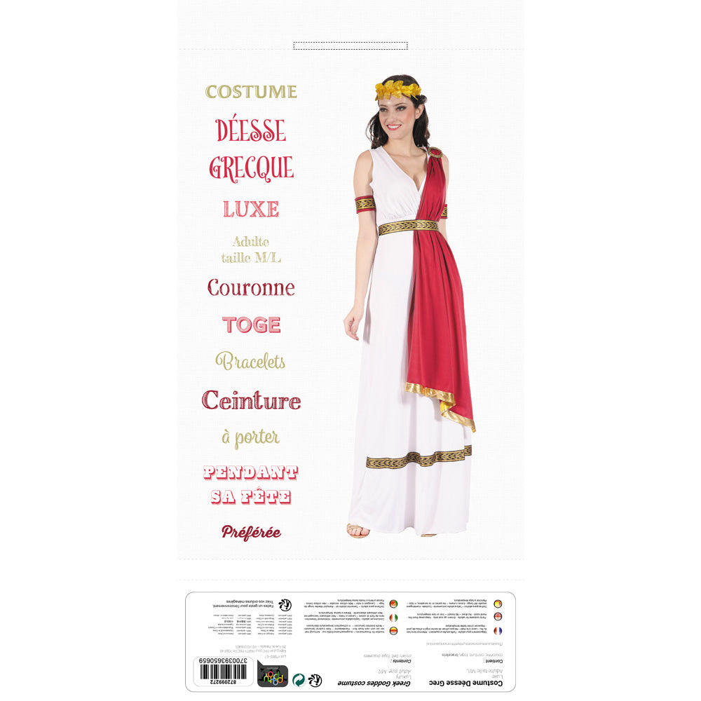 COSTUME DEESSE GRECQUE LUXE