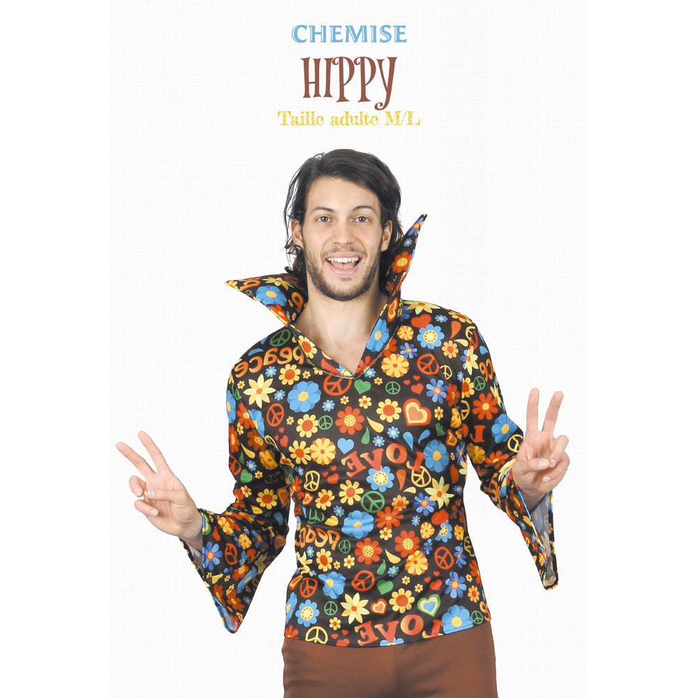 CHEMISE HIPPIE TAILLE M