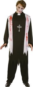 COSTUME PRETRE ZOMBIE