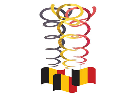 lot de 3 suspensions spirales belgique
