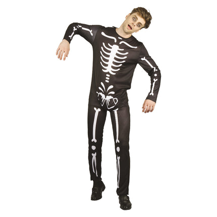 COSTUME SQUELETTE DE LA MORT HOMME