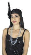 COLLIER PERLES ARGENTEES