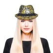 BORSALINO SEQUINS REVERSIBLES OR ET ARGENT